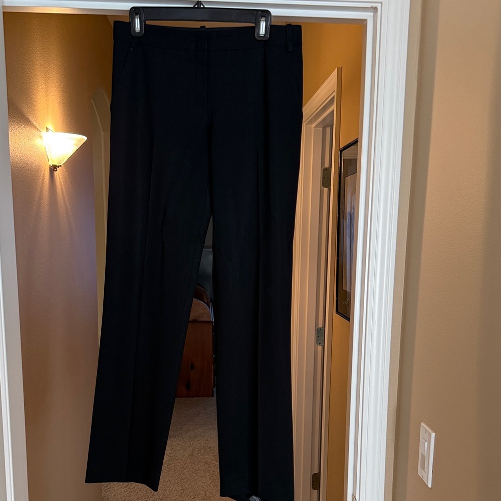 BCBGMaxAzria Classic Black Wide Leg Pants